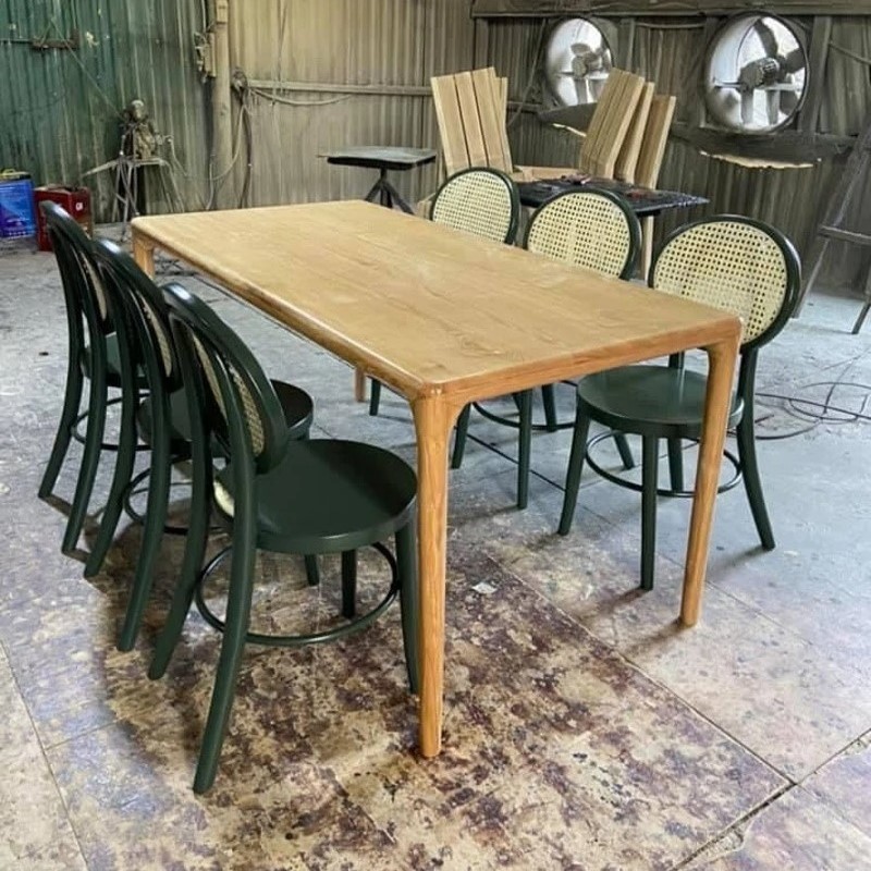 Ghế ăn mây Thonet 3